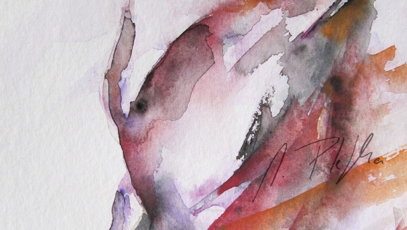 Aquarell Detail